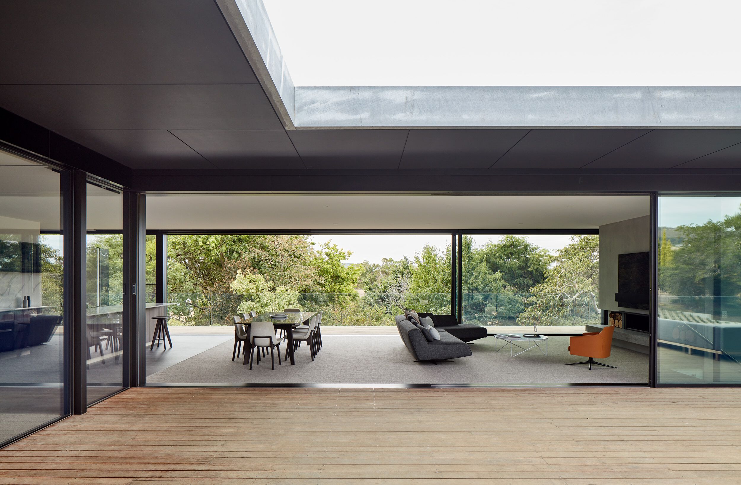 Алюминиевое раздвижное окно Keller minimal windows® ARCH-00023464 - Вид №13