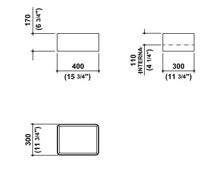Умывальник из Cristalplant® Zucchetti Lab ARCH-00093696 - Вид №3