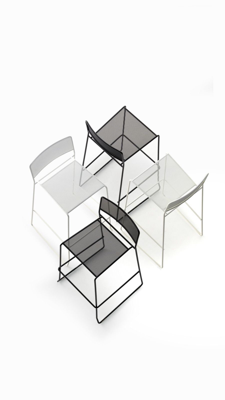 Стальной высокий садовый стул arrmet журнал ARCH-00003286 - Вид №1