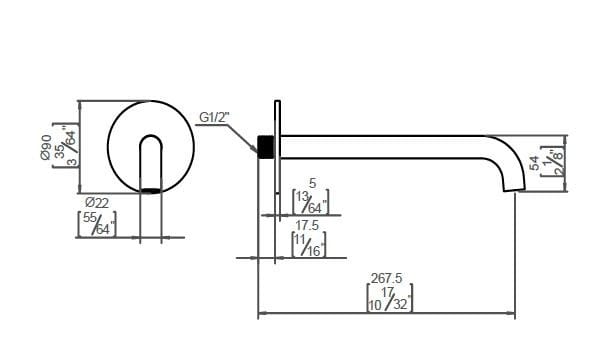 Инфракрасный смеситель для раковины из нержавеющей стали D LINE Qtoo ARCH-00070229 - Вид №16