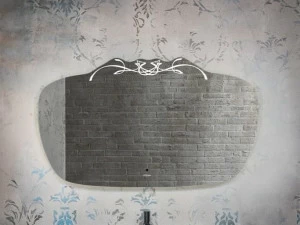 ARTELINEA Прямоугольное зеркало со встроенной подсветкой для ванной Incanto Ticl135