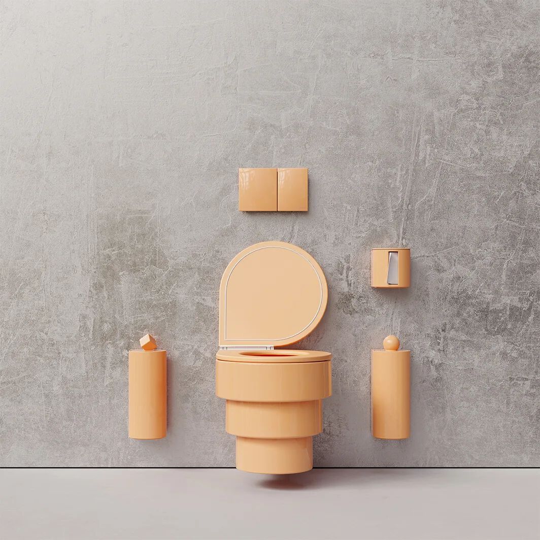 Керамическая мусорная корзина Trone Pandore ARCH-00052892 - Вид №3