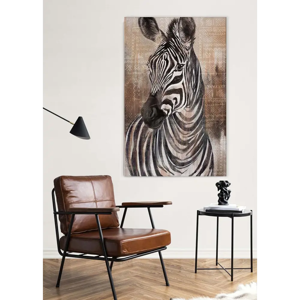Картина на холсте Африканский мотив 70x110 см 87233208 STLM-2051664 FBRUSH  - Вид №1