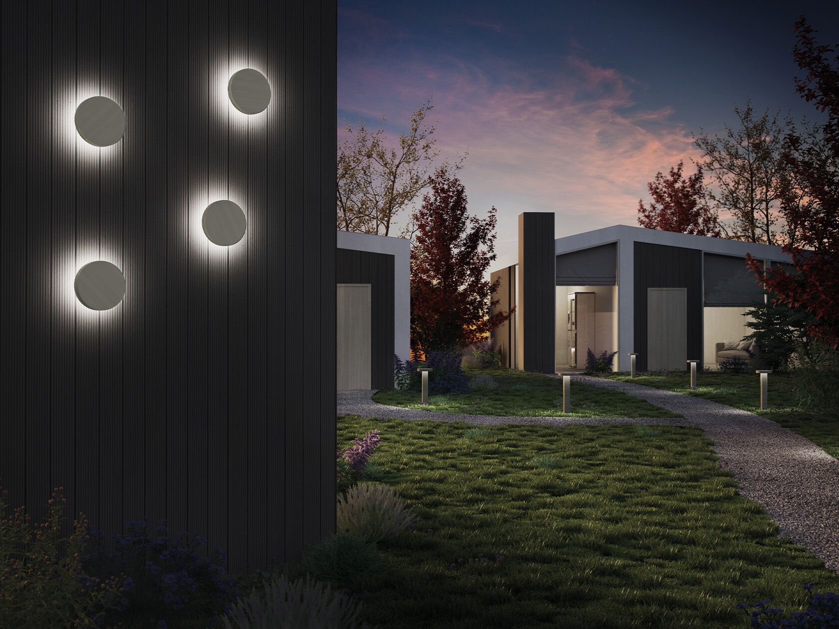 Accoya®открытый светодиодный настенный светильник [LND] &amp ARCH-00146793 - Вид №1