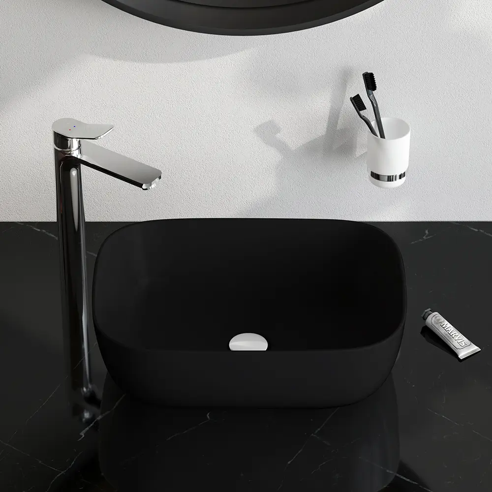 AM.PM Struktura — прямоугольная керамическая раковина для столешницы 88999697 STLM-0976694 - Вид №4