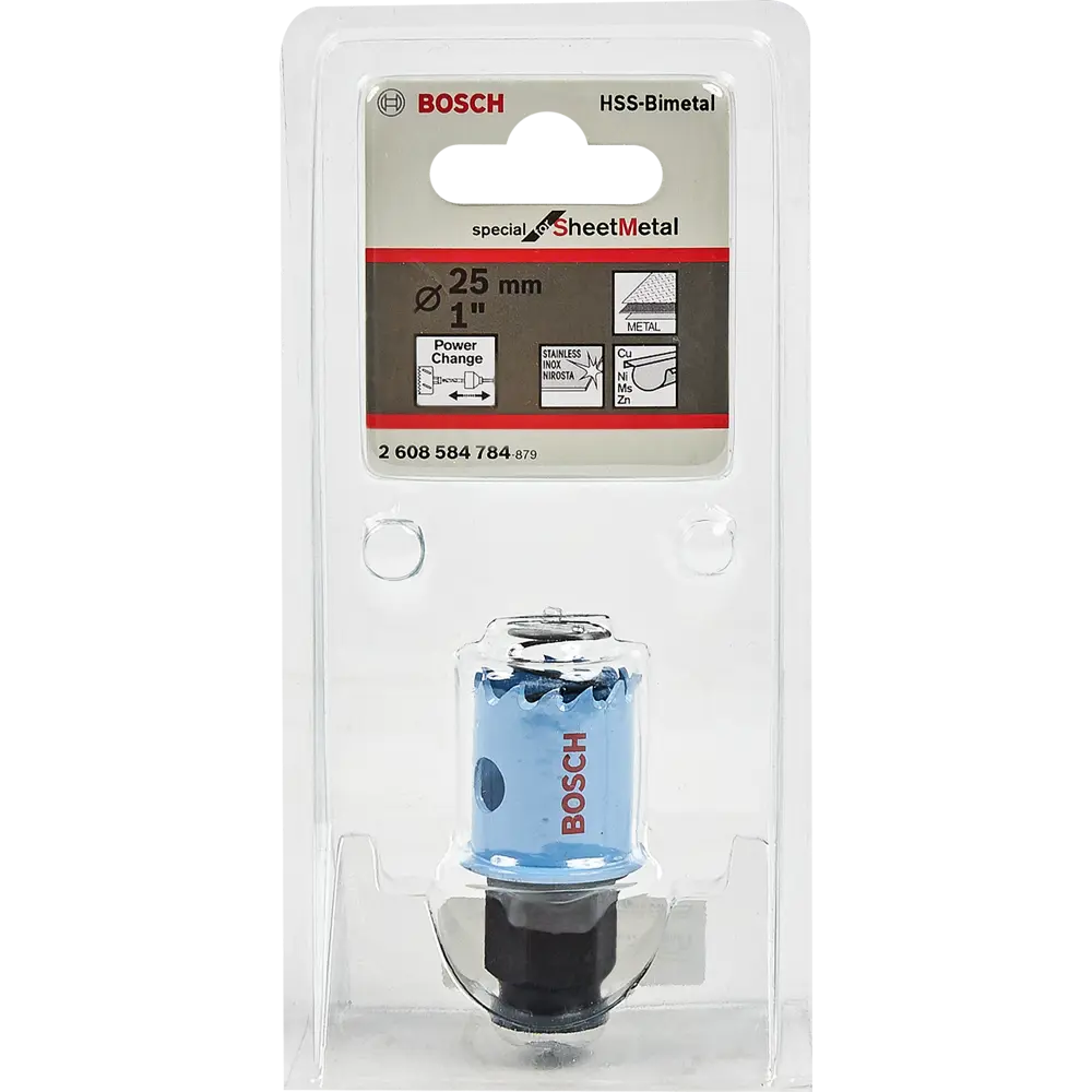 Коронка по стали Bosch 2608584784 25 мм BOSCH PROFESSIONAL STLM-2183917 - Вид №2