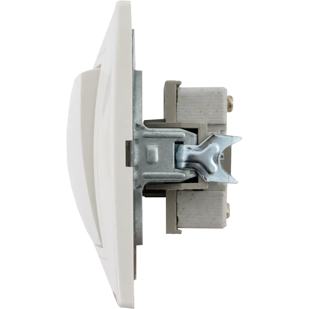 Выключатель встраиваемый TDM ELECTRIC Таймыр с двумя клавишами в бежевом цвете 85591342 STLM-0064427 - Вид №3