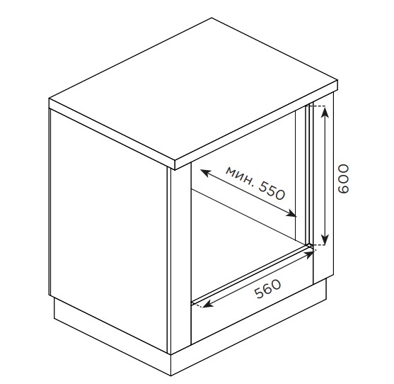 9047506 Электрический духовой шкаф Eigen BO-GCK1W белый STDN-0089108 - Вид №12