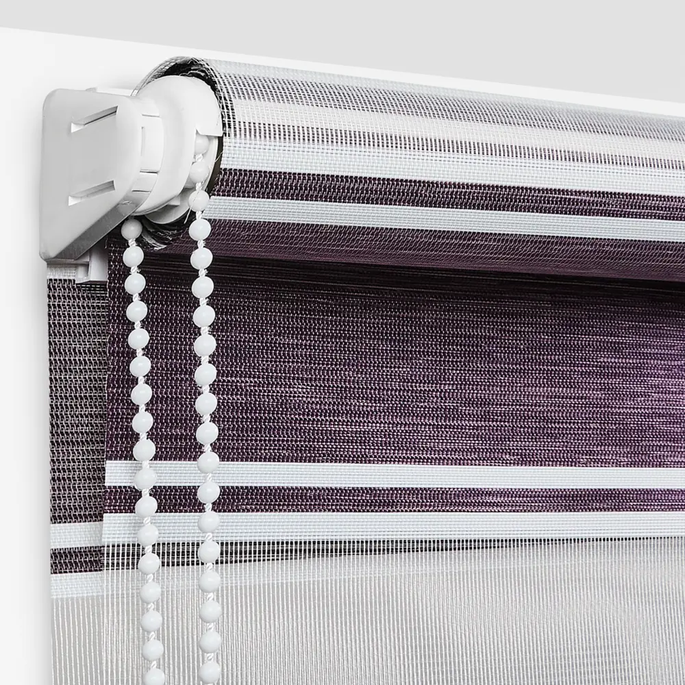 Штора рулонная день-ночь Дэли 100x160 см сиреневая MIAMOZA STLM-2182759 - Вид №2