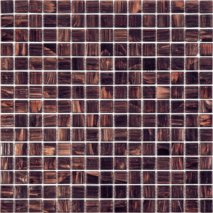 Мозайка 32.70х32.70см стекло цвет коричневый ALMA Чистые цвета 20 мм Stella