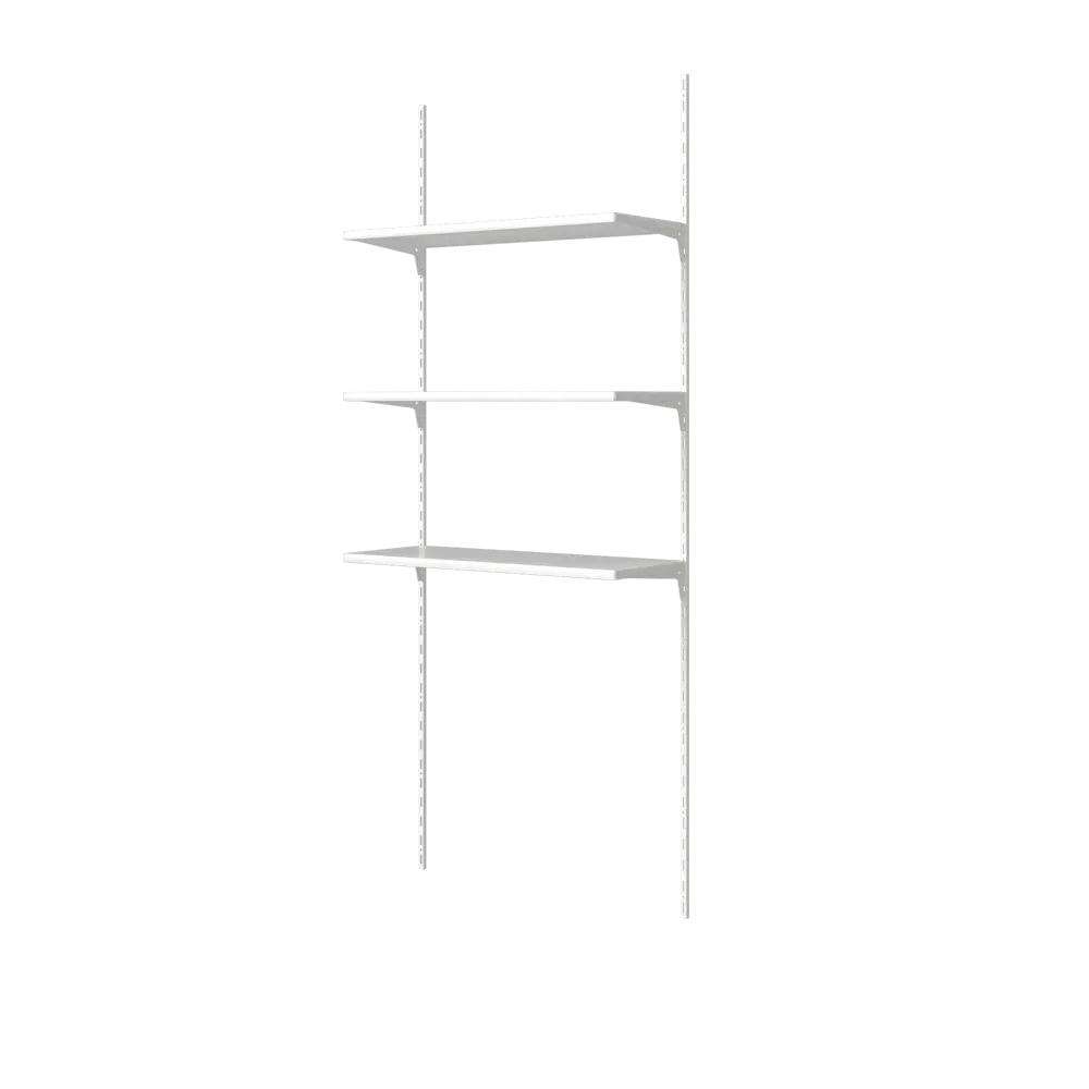 Направляющая однорядная Spaceo 200 см цвет белый STLM-2121734 - Вид №2