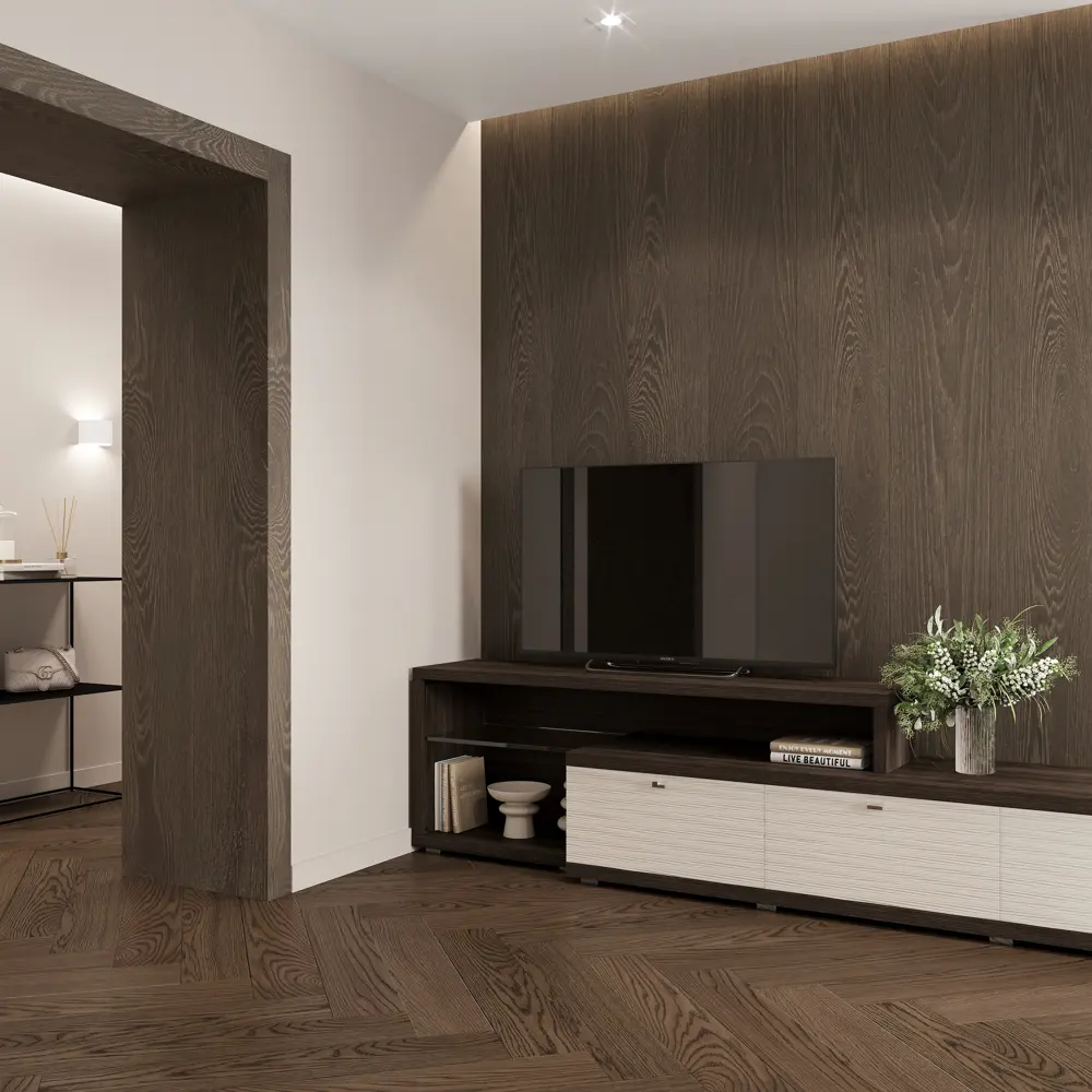 Стеновая панель МДФ Зебрано 2600x300x6 мм 0.78 м² DEKOR PANEL STLM-2027245 - Вид №3