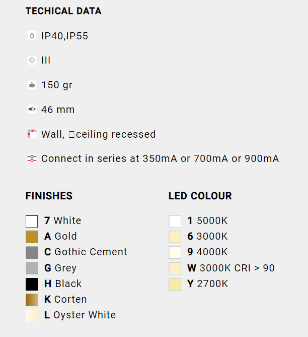 Круглый утопленный прожектор DGA тон ARCH-00005099 - Вид №3