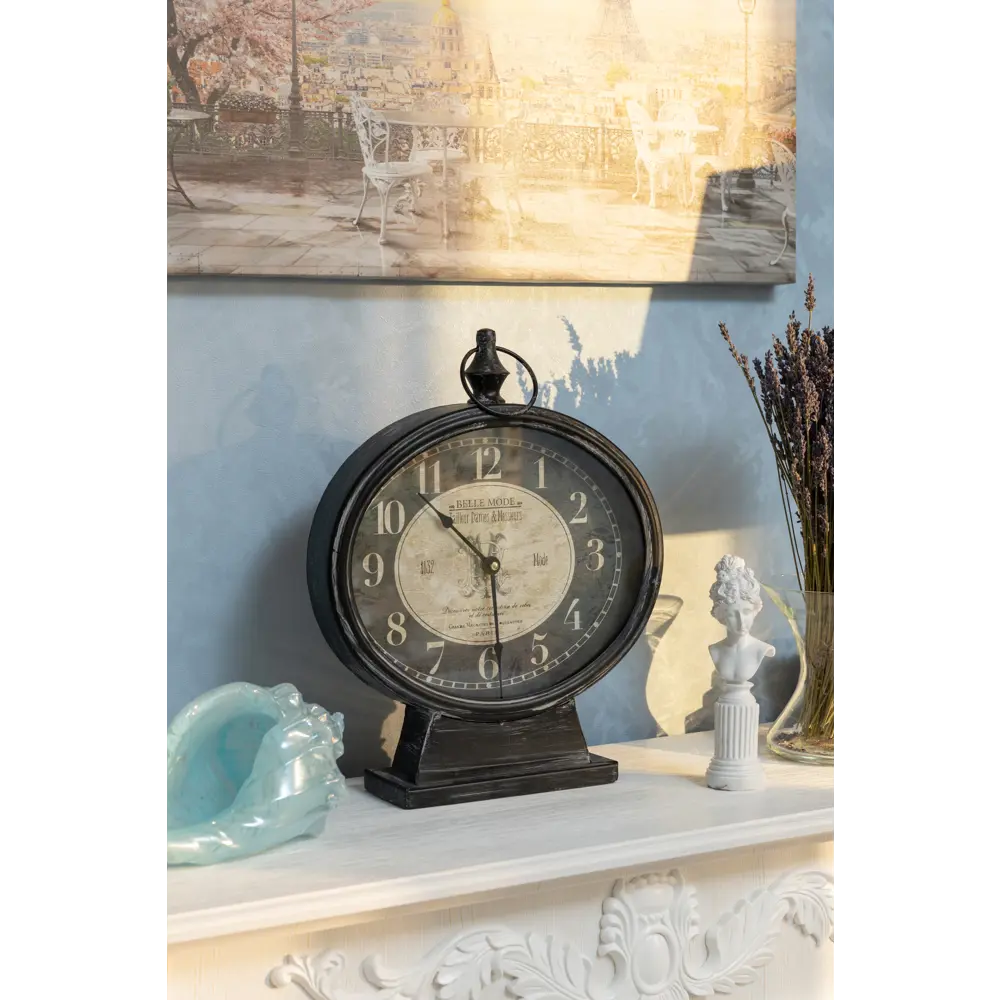 Часы настольные цвет черный 31 см Atmosphera Romance STLM-2211240 - Вид №5