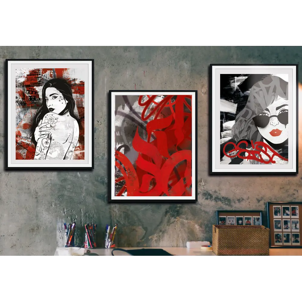 Постер Арт 30x40 см 3 шт. 89362895 STLM-2015862 АРТ ДИЗАЙН 