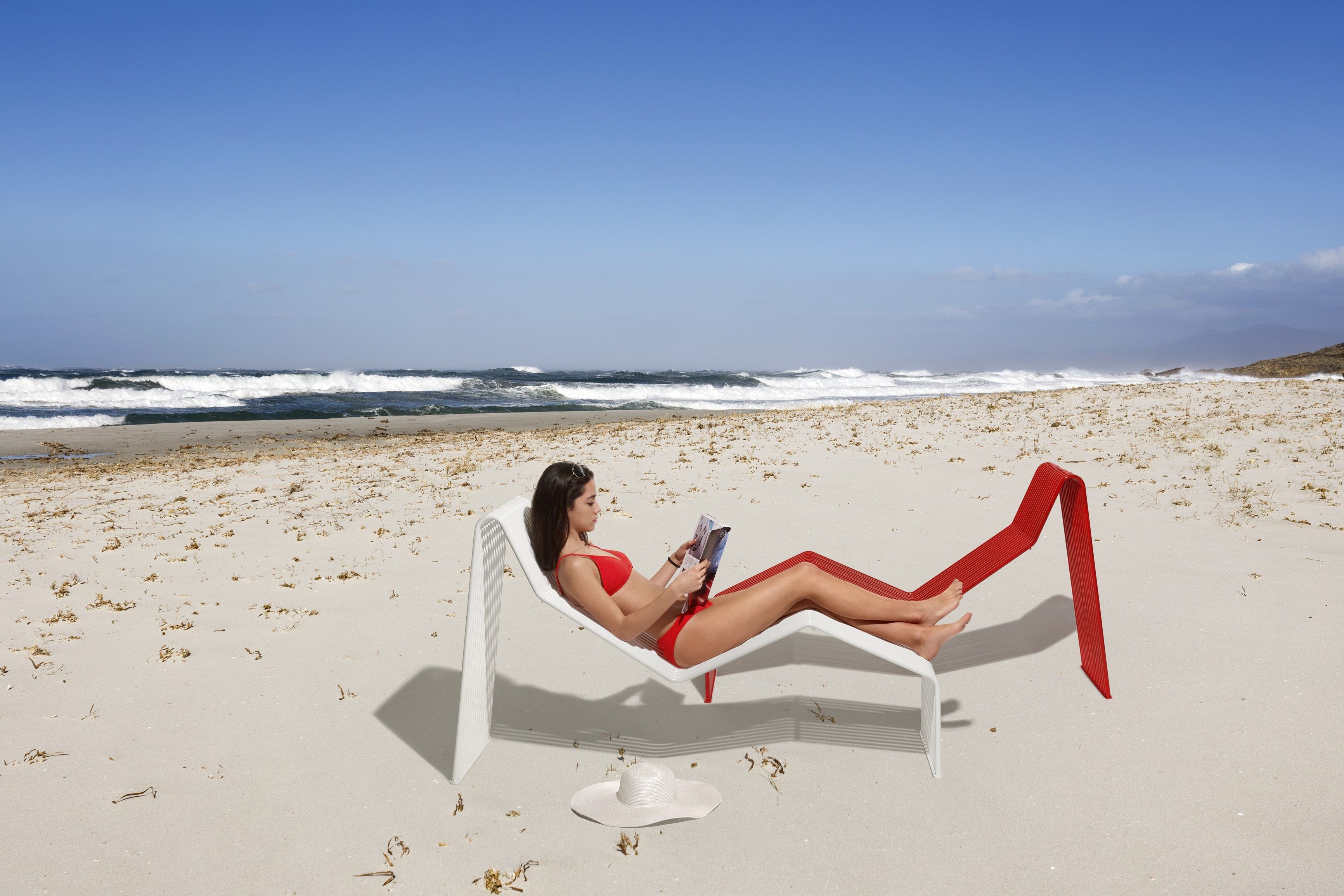 Шезлонг из оцинкованной стали Urbantime Zeroиндексы.015 ARCH-00054514 - Вид №1