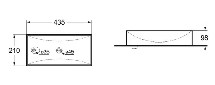Раковина чаша SL-2009LMG SANTILINE  - Вид №1
