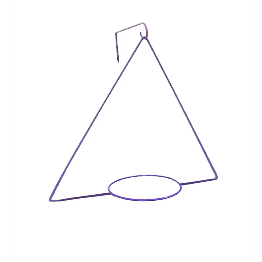 Держатель для кашпо с кронштейном 50x45x19 см металл фиолетовый Santreyd STLM-2003796