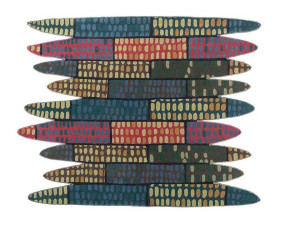 Шерстяной ковер ручной работы