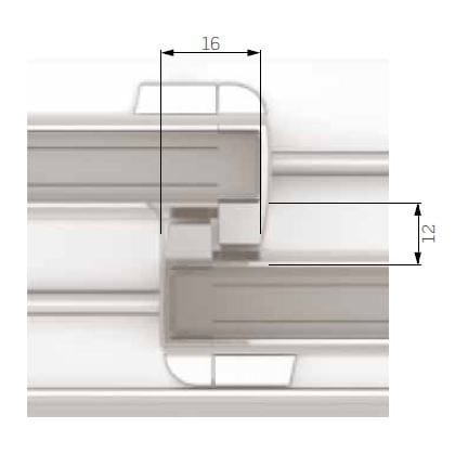 Раздвижные окна из алюминия и стекла Mv Line панорамное остекление / Экран ARCH-00118683 - Вид №7