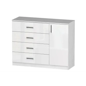 91545931 Комод Furnistyle 10699 5 ящиков 115x40x90 см ЛДСП цвет разноцветный STLM-1334422