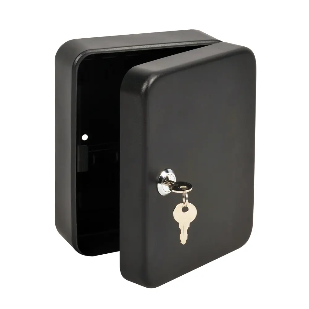 Шкаф для ключей сталь 20×16 см 20 ключей цвет черный DILWIS STLM-2021254 - Вид №1