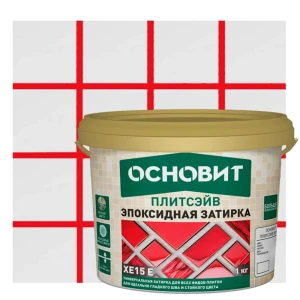 Затирка эпоксидная Основит Плитсэйв XE15Е цвет 085 красный 1 кг