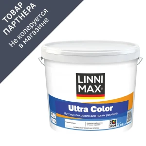 91793682 Краска интерьерная Linnimax Ultra color база С бесцветная 8.46 л STLM-1340366