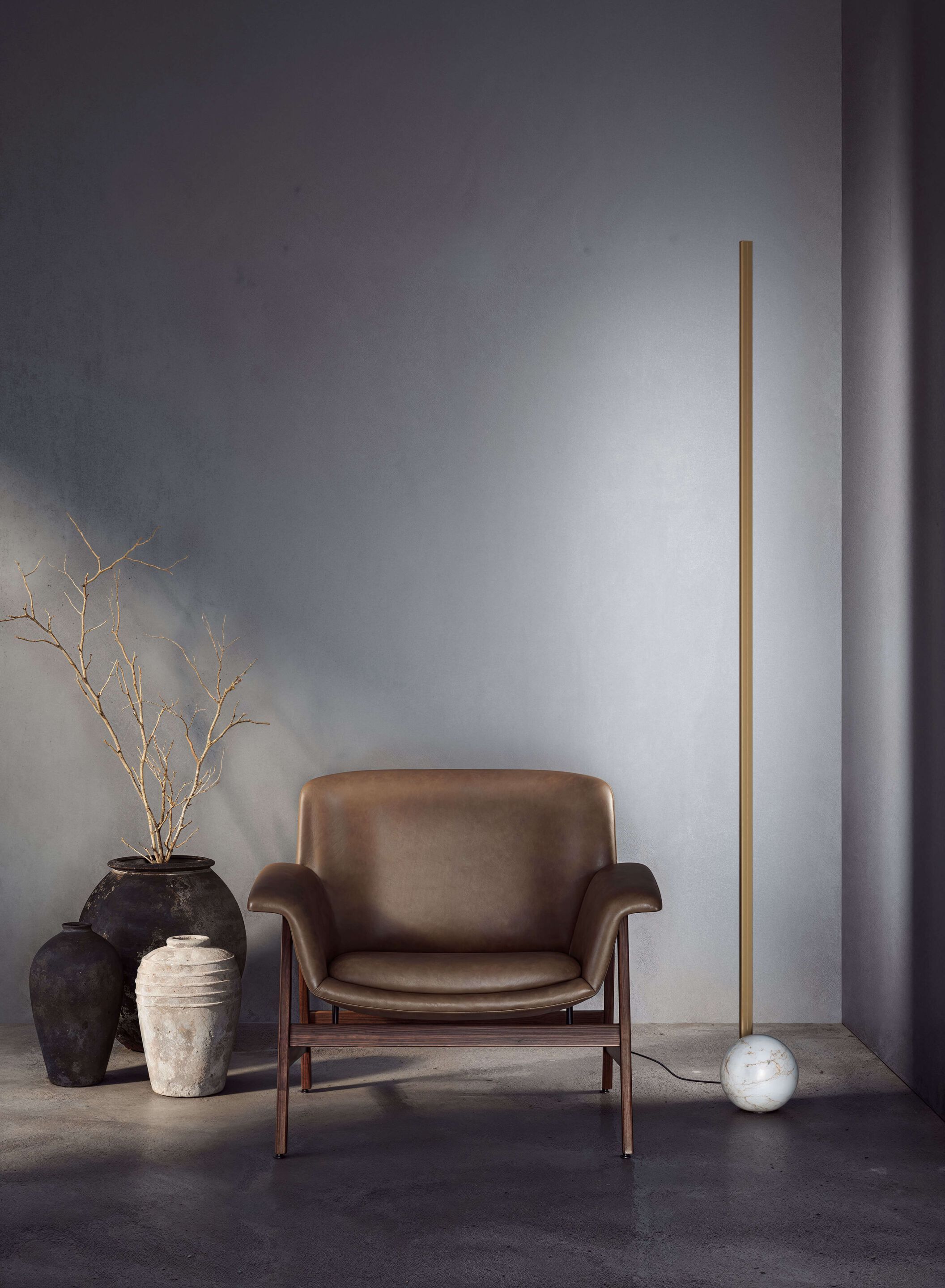 Металлический светодиодный светильник с регулируемой яркостью Italamp линейка ARCH-00059212 - Вид №2