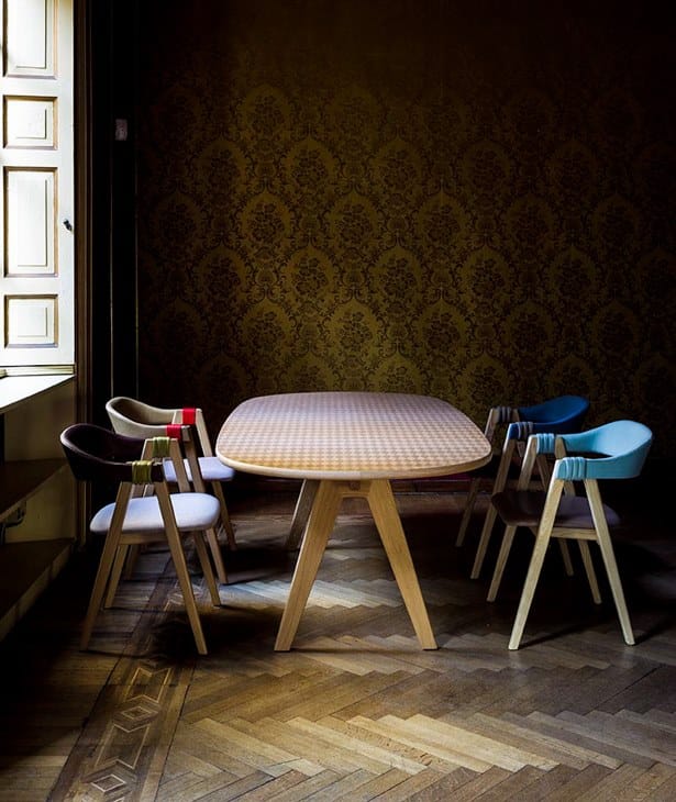 Деревянный штабелируемый стул с подлокотниками MOROSO Матильда ARCH-00136807 - Вид №16