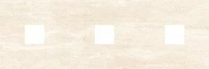 ПЕТРА ДЕКОР (С 3-МЯ ВЫРЕЗАМИ 5,6Х5,6) БЕЖЕВЫЙ 20Х60 0540040Сп2500