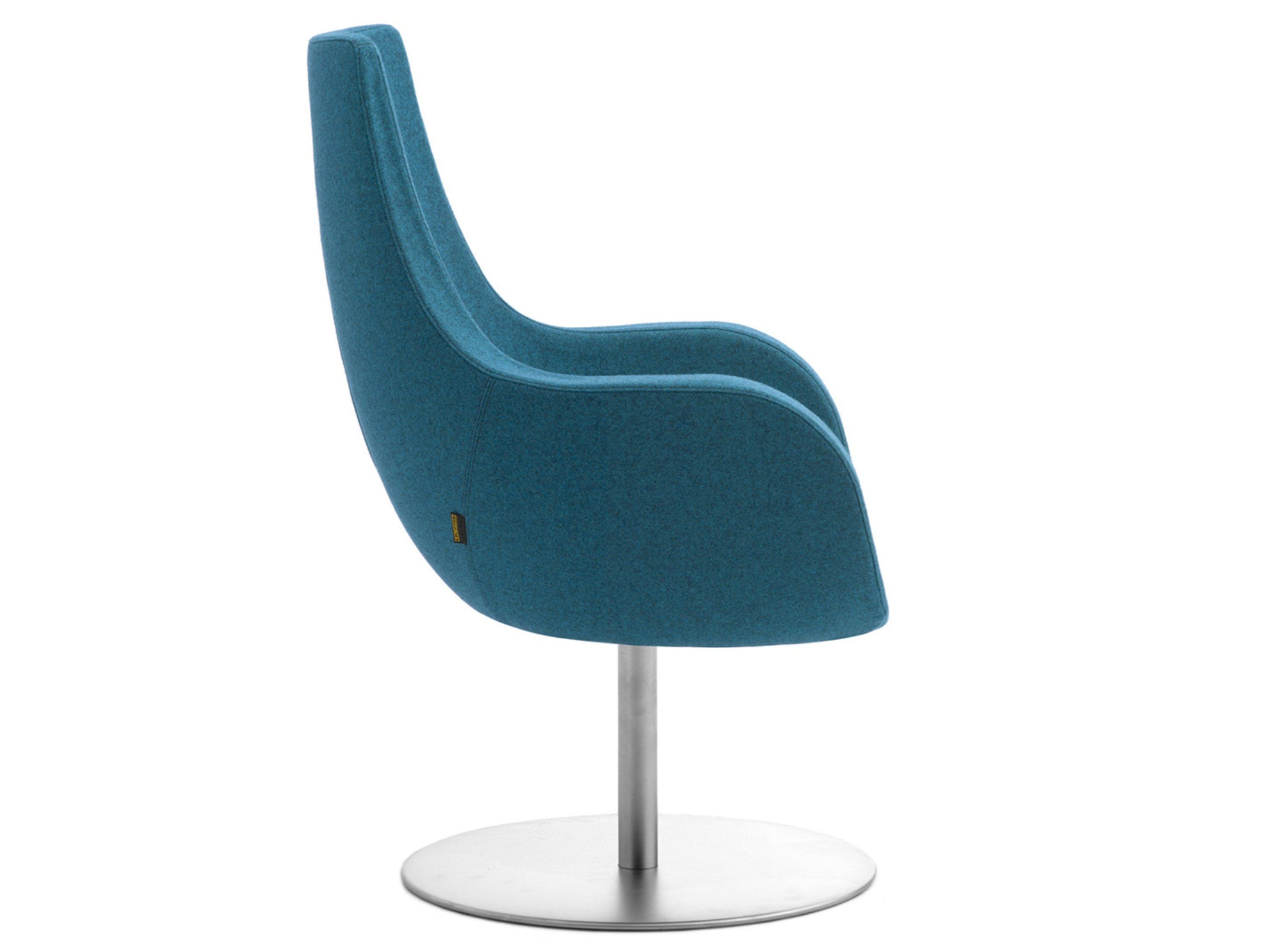 Шерстяное вращающееся кресло с подлокотниками Leyform Виктория ARCH-00092222 - Вид №2