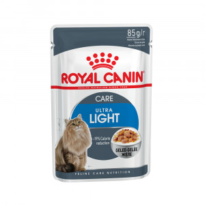 ПР0025183 Корм для кошек Ultra Light для кошек, склонных к полноте, в желе конс. 85г ROYAL CANIN
