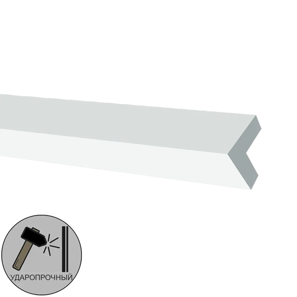 Уголок полистирол ударопрочный Decor-Dizayn DD803 белый 30 мм STLM-2165074