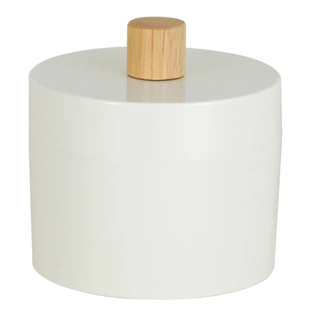 Баночка для ватных дисков Sensea Scandi цвет белый Без серии STLM-2203898