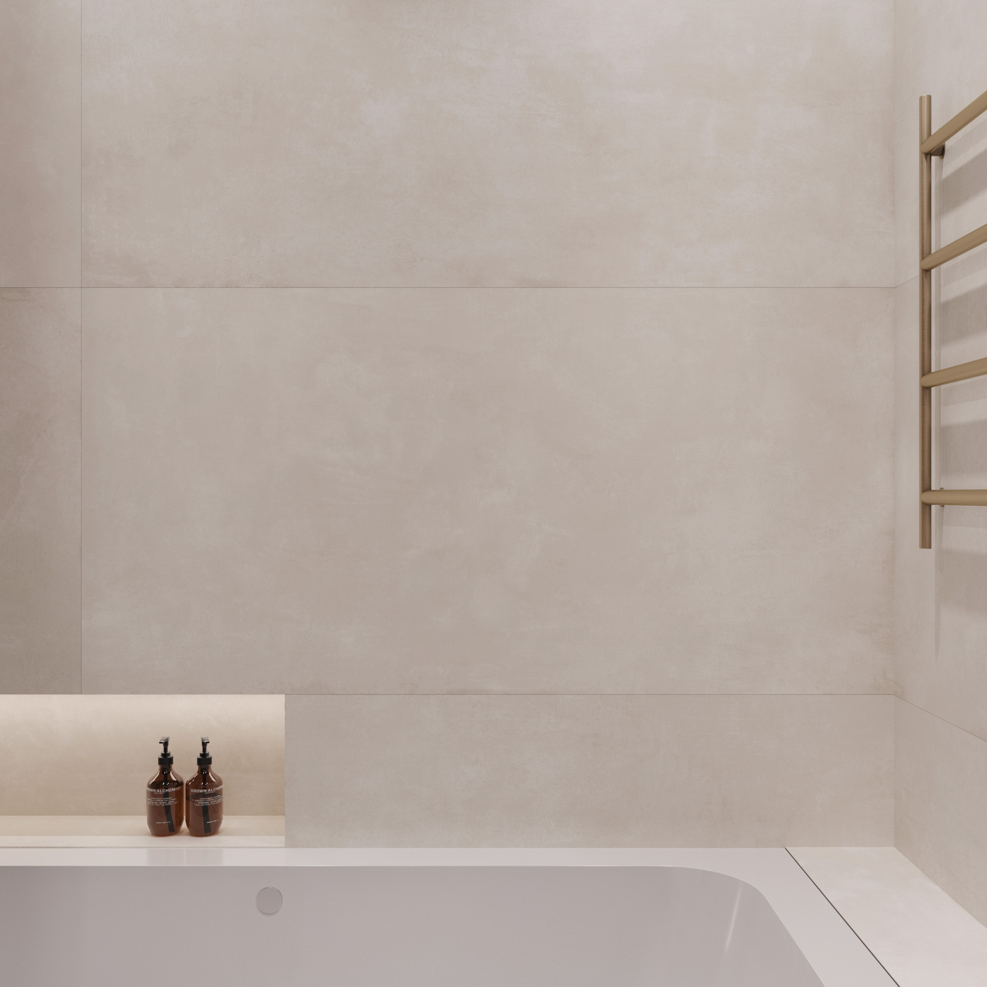 Керамогранит CEMENT BIANCO 80х160 Creanza CZ-RT04-B 