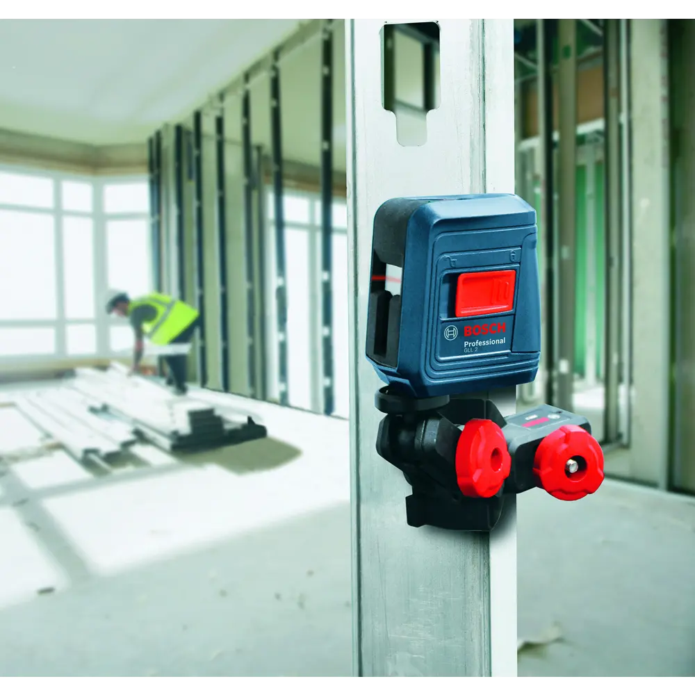 Лазерный нивелир Bosch GLL 2, дальность до 10 м BOSCH PROFESSIONAL STLM-2163379 - Вид №5