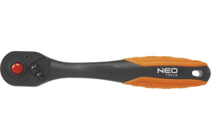 15740921 Трещоточный ключ (изогнутый, 1/2 дюйма, 250 мм) 08-511 NEO Tools