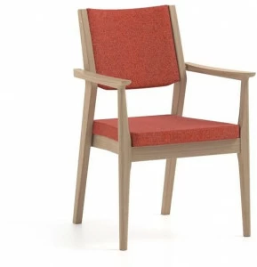 PIAVAL Штабелируемый тканевый стул с подлокотниками Elisa | health & care 54-13/1