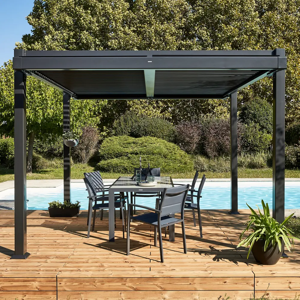 Кресло Naterial «Orion Beta», цвет тёмно-серый STLM-2036316 - Вид №11