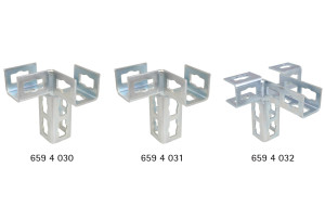 6594030 BIS PushStrut 3D Соединитель для облегчённого монтажа сложных конструкций из профиля walraven