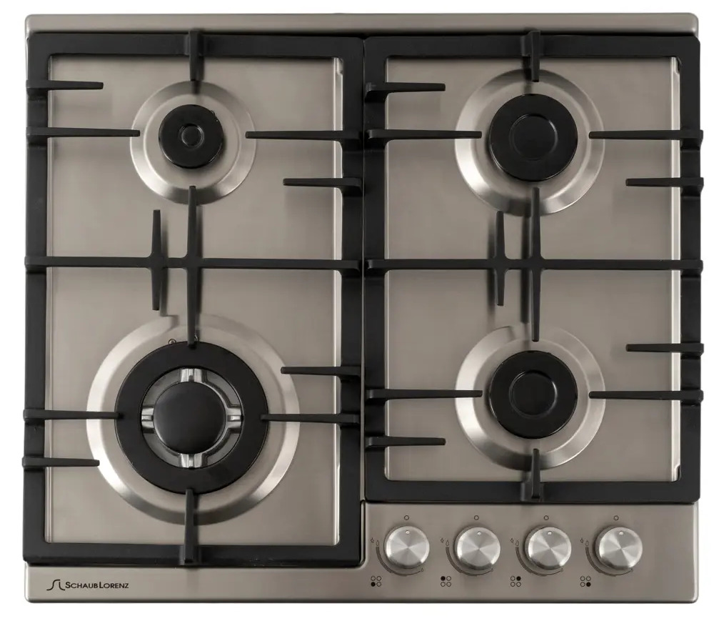 90352635 Газовая варочная панель Schaub Lorenz SLK GE6511 58 см 4 конфорки цвет бесцветный STLM-0196921