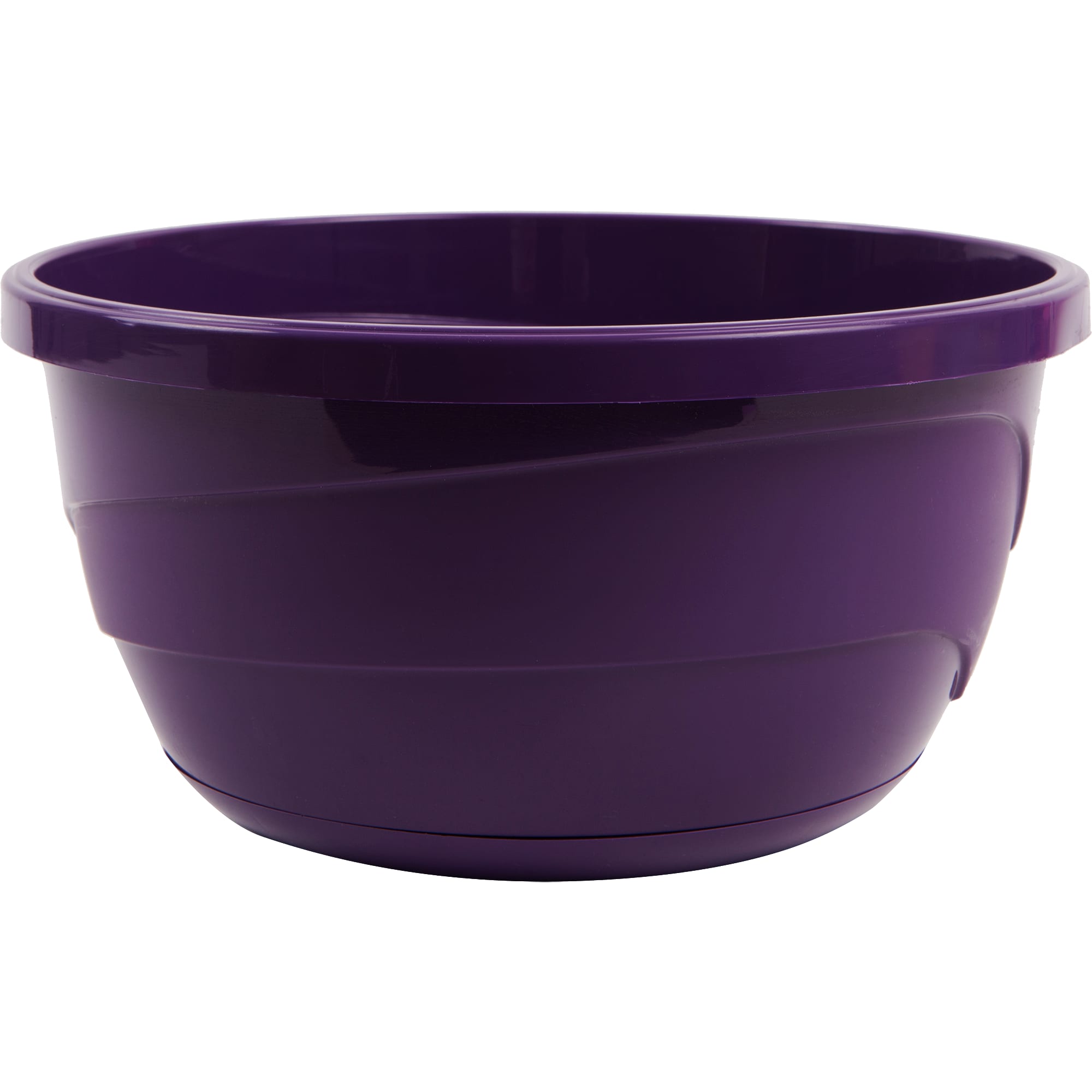 18009281 Горшок цветочный ø25 h13 см v4.7 л пластик фиолетовый Мальва Santreyd  - Вид №3