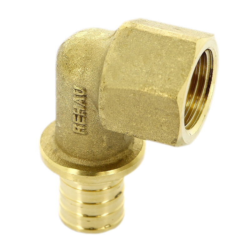 Угол надвижной В латунный REHAU 20x1/2" 137305