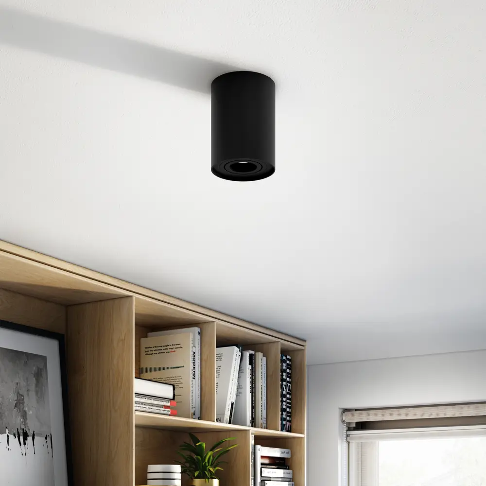 Спот Inspire Bord 1 лампа 10 м² цвет чёрный STLM-2188959 - Вид №3