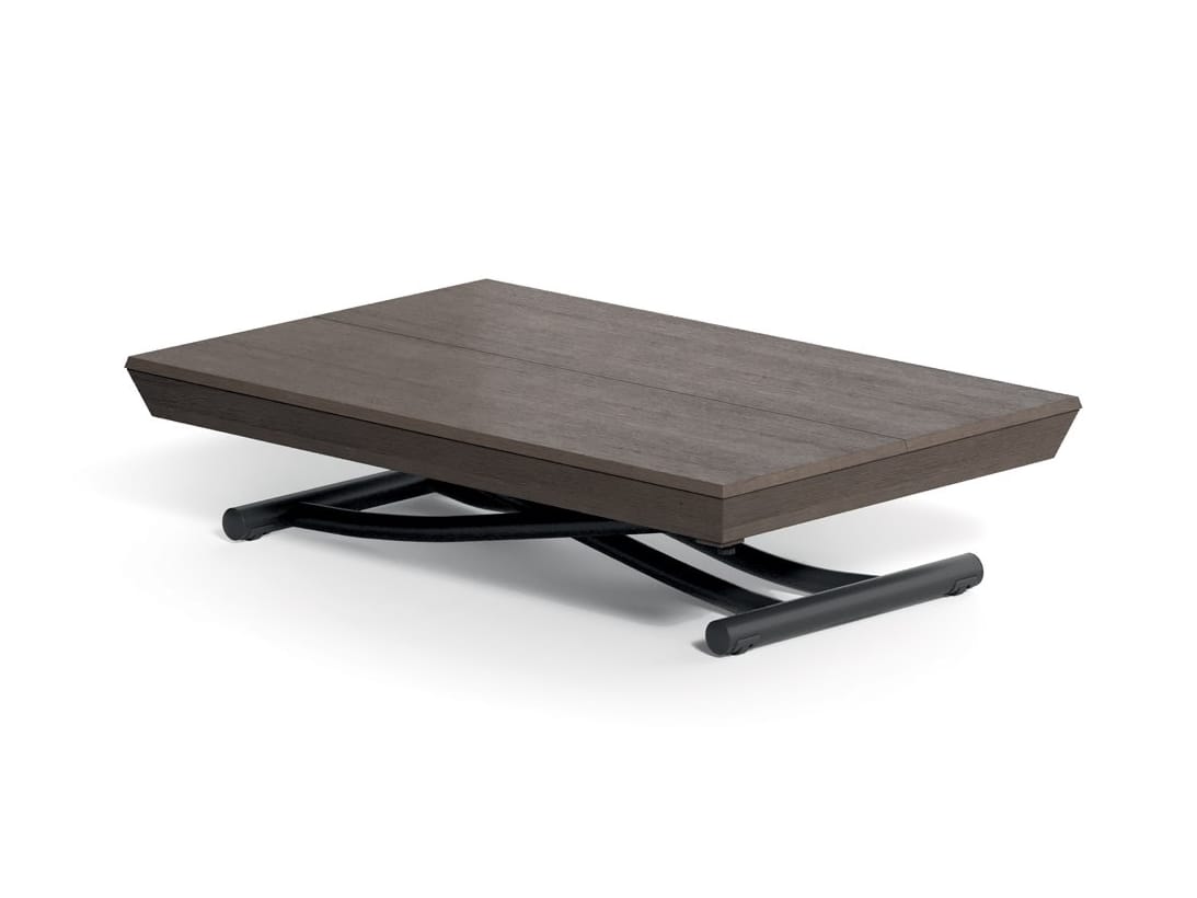 Деревянный регулируемый по высоте выдвижной журнальный столик Ozzio Italia LEONARDO ARCH-00040651