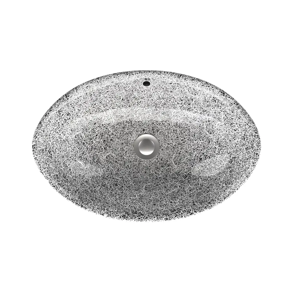 KIROVIT Гамма — накладная раковина с мраморным узором 56 см 89365379 STLM-0994387 - Вид №1