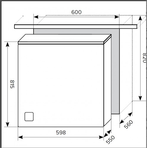 8160295 Встраиваемая посудомоечная машина Akpo Series 5 Autoopen ZMA60 STDN-0077983 - Вид №12