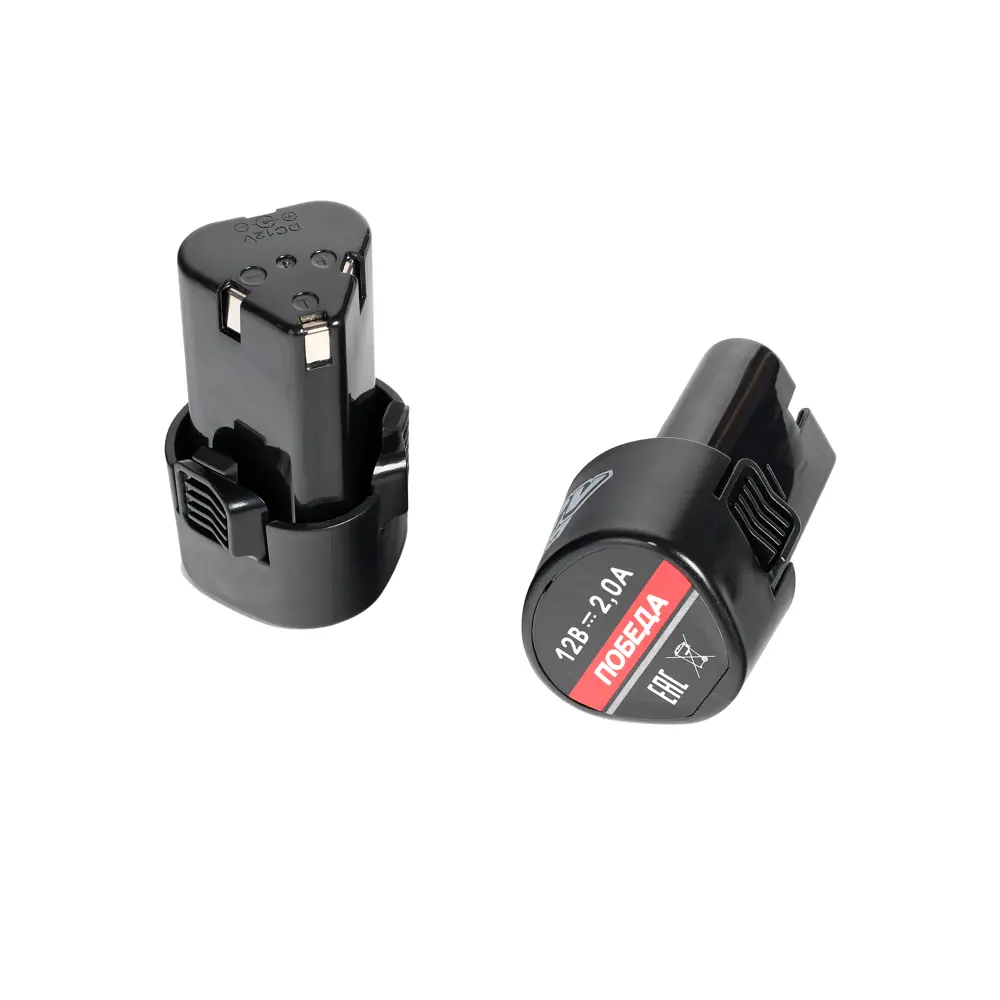 Дрель-шуруповерт аккумуляторная Победа ДА-12П/2 Ли, 12 В Li-ion 2х2 Ач STLM-2021408 - Вид №7