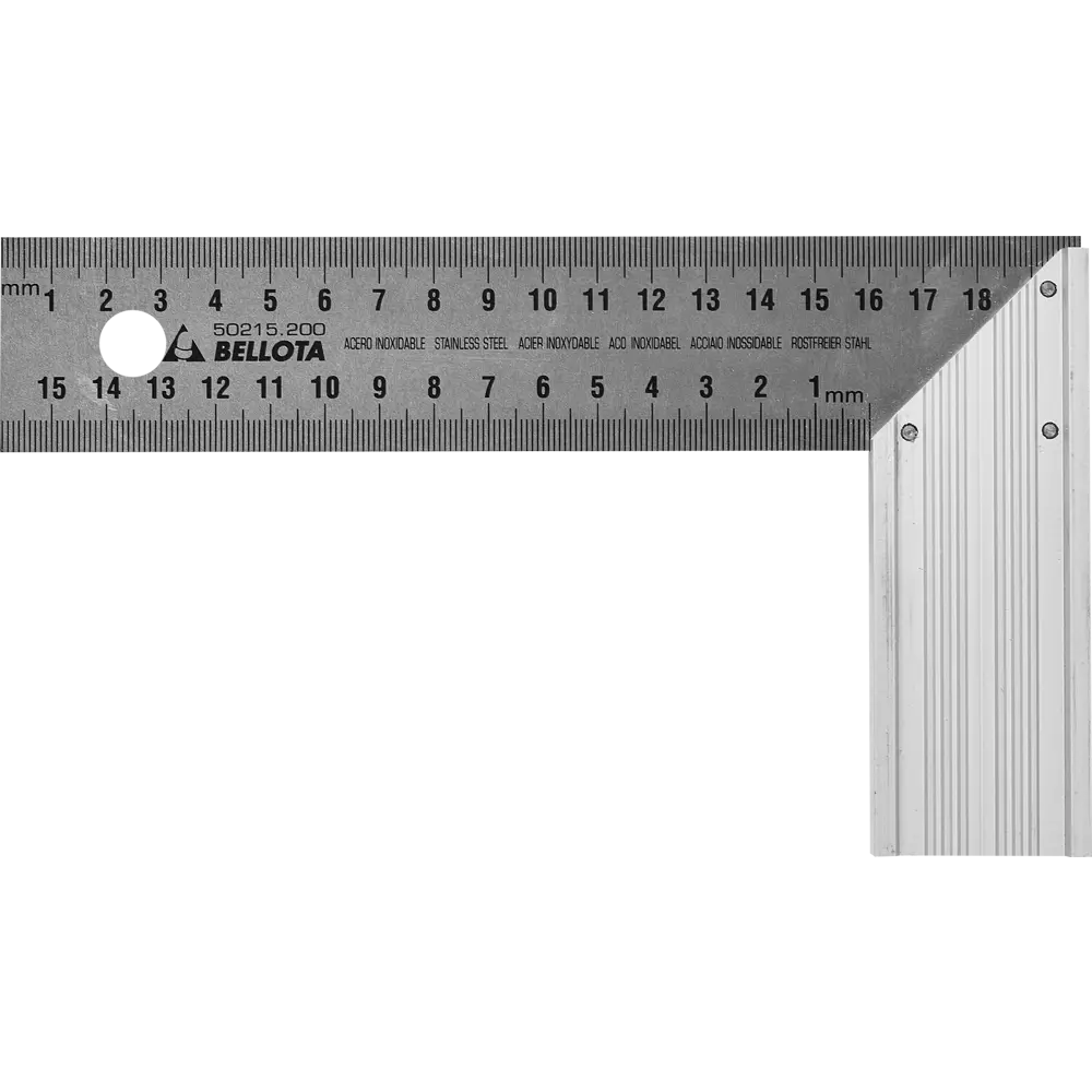 Угольник Bellota 50215-200 нержавеющая сталь 200 мм